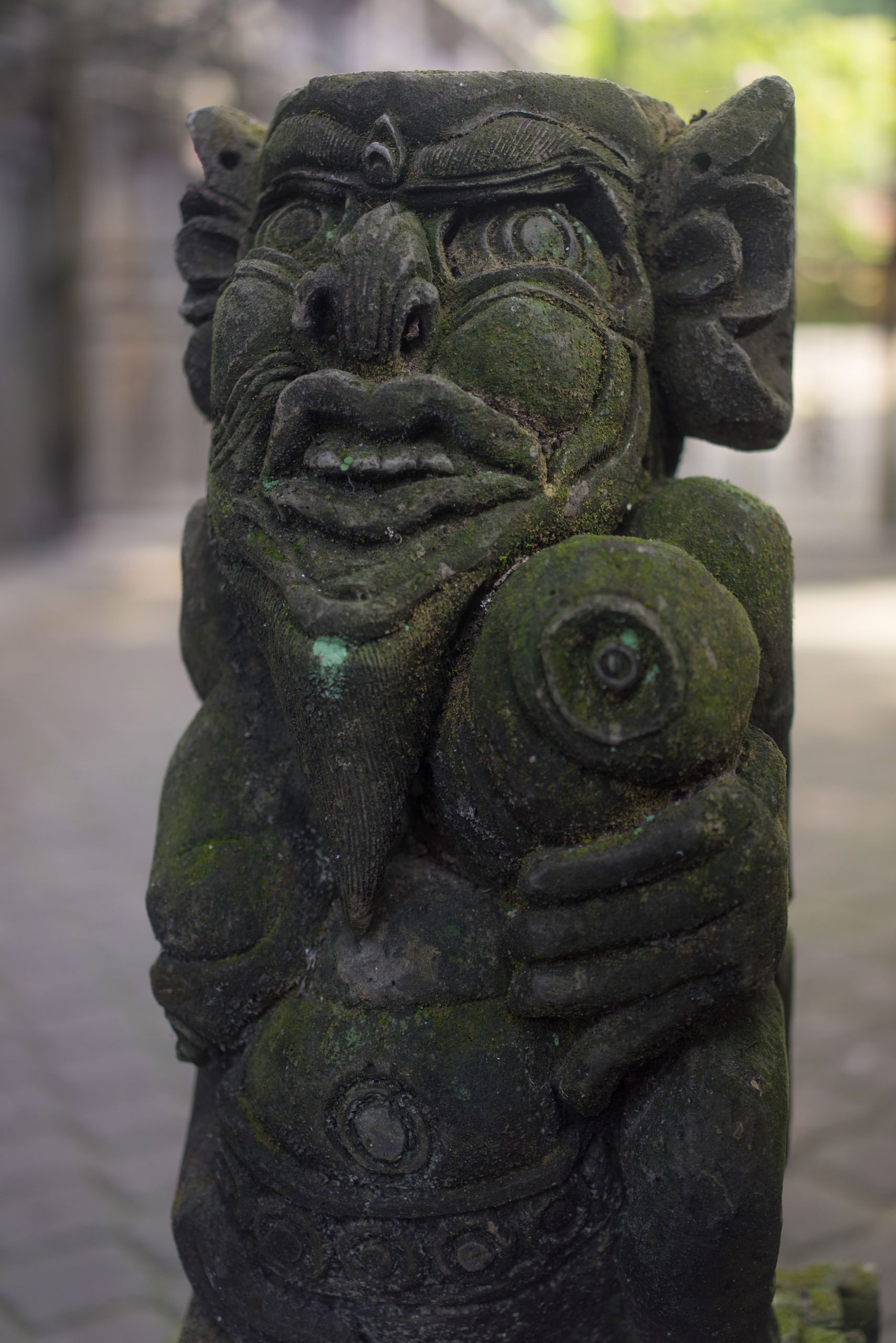 This spirit had a little sprout in its teeth