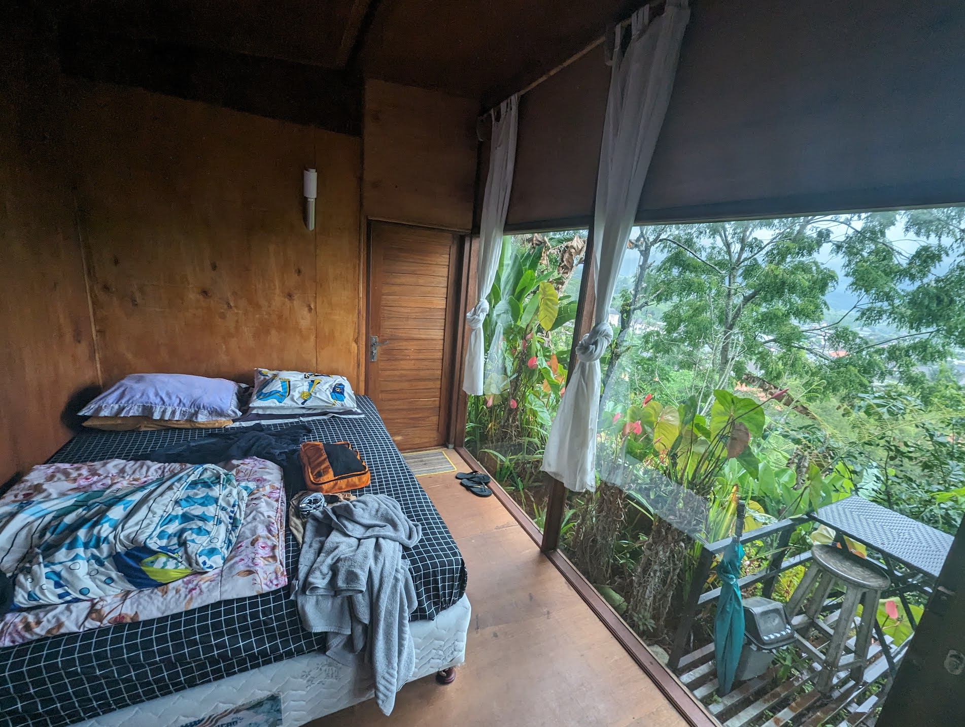 Our guest room in the trees
